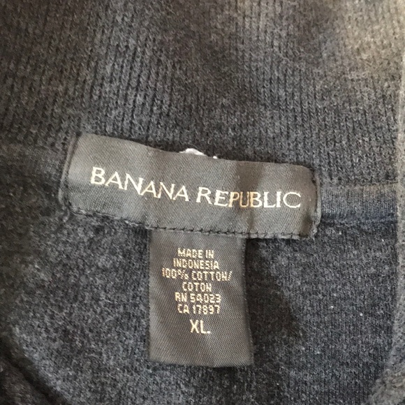 Banana republic 1/4 zip - Picture 2 of 4